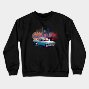 Classic car in Iran Crewneck Sweatshirt